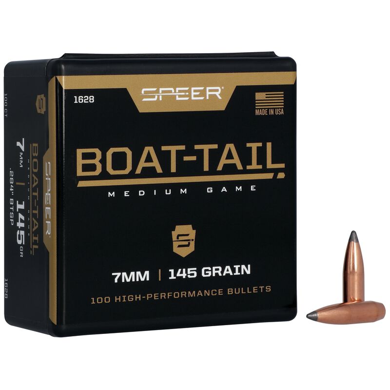 SPEER Palle Boat Tail 284" 145gr Spitzer BTSP #1628 (100pz)