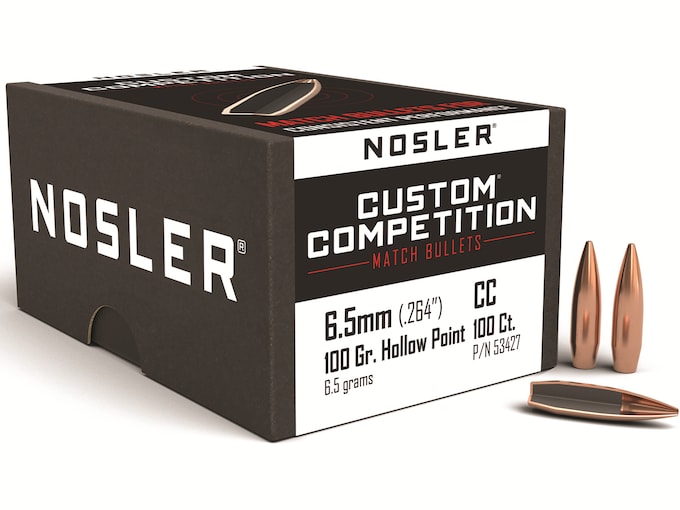 NOSLER Palle Competition 264" 100gr HPBT #53744 (1.000pz)
