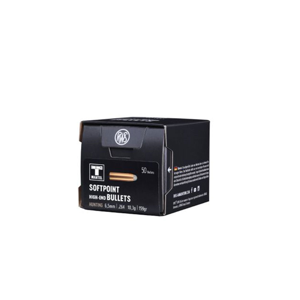 RWS Palle Soft Point RD SP .264" 159gr (50pz) #2145685