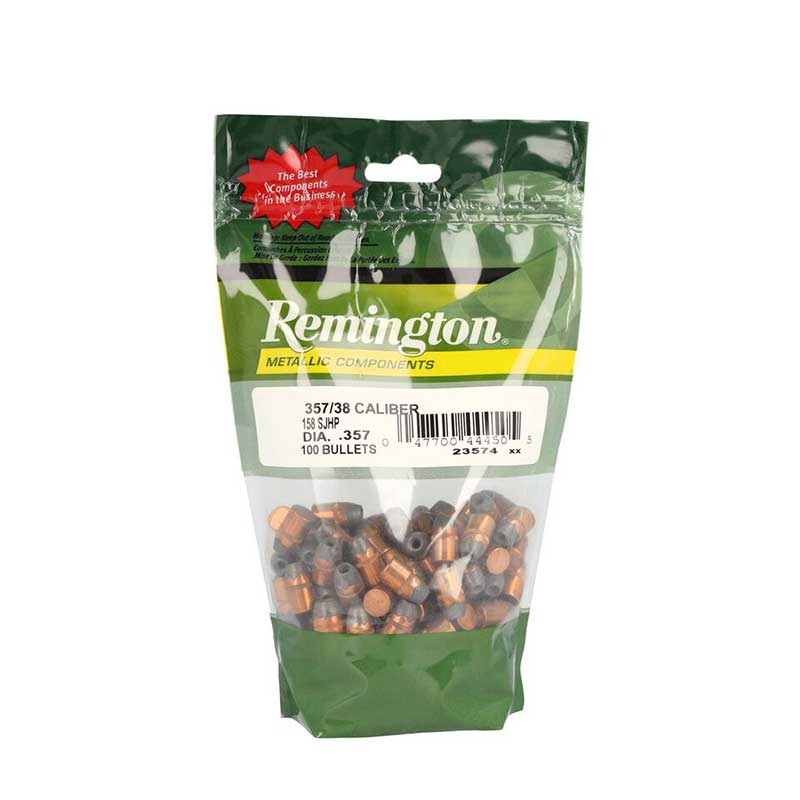 REMINGTON Palle Semi-Jacketed Hollow Point .357" 158gr (100pz)