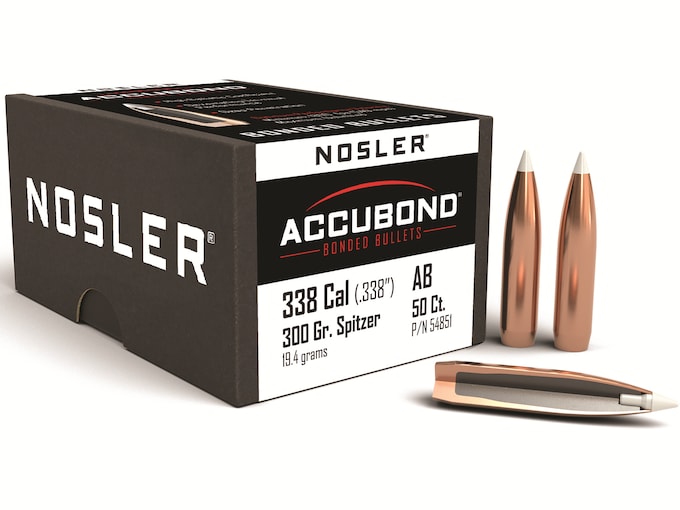NOSLER Palle AccuBond 338" 300gr BT #58518 (50pz)