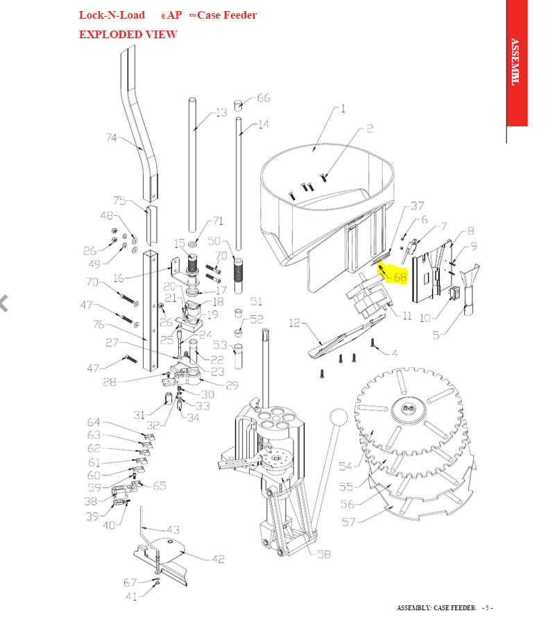 HORNADY BUTTON HEAD SCREW 10-24 x 1/4 #390410  
