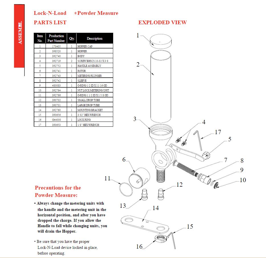 HORNADY Small Drop Tube #390702