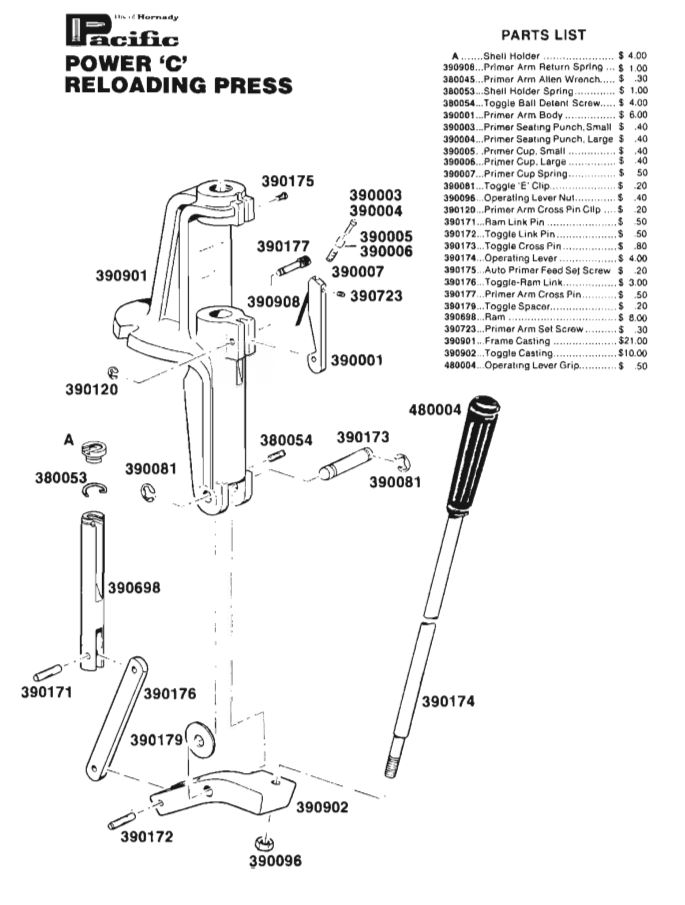 HORNADY Primer Arm Set Screw #390723 