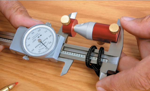 HORNADY FONDELLO Lock-N-LoaD 17-22 Rimfire Thickness Gauge #RF17