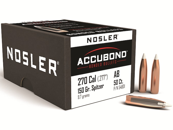 NOSLER Palle Accubond 277" 150gr BT #54801 (50pz)