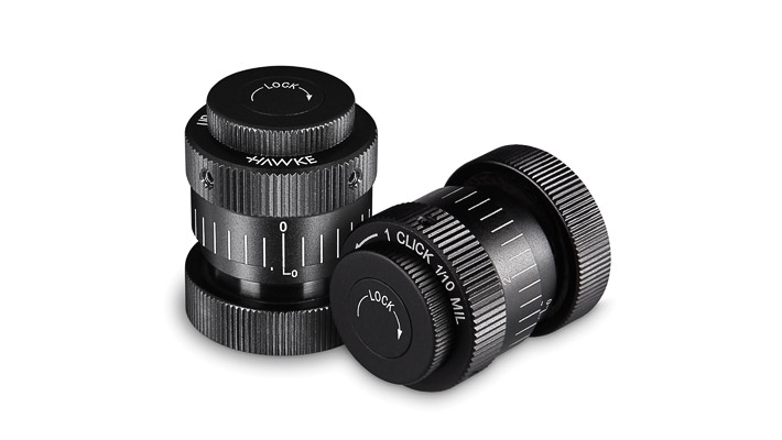 HAWKE Sidewinder 30 ED Torretta 1/10 MRAD #65102