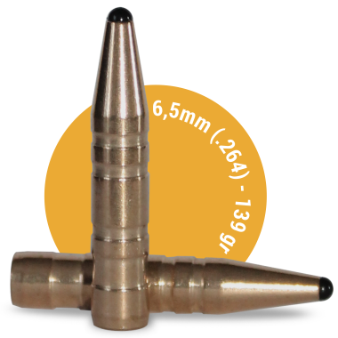 FOX Palle Classic Hunter 6.5mm (.264) 139gr (50pz)