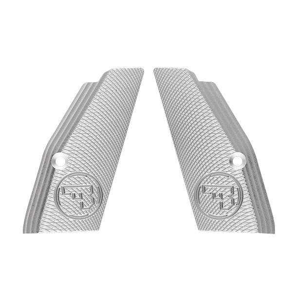 CZ 75 TS Guance CorteZigrinato Argento