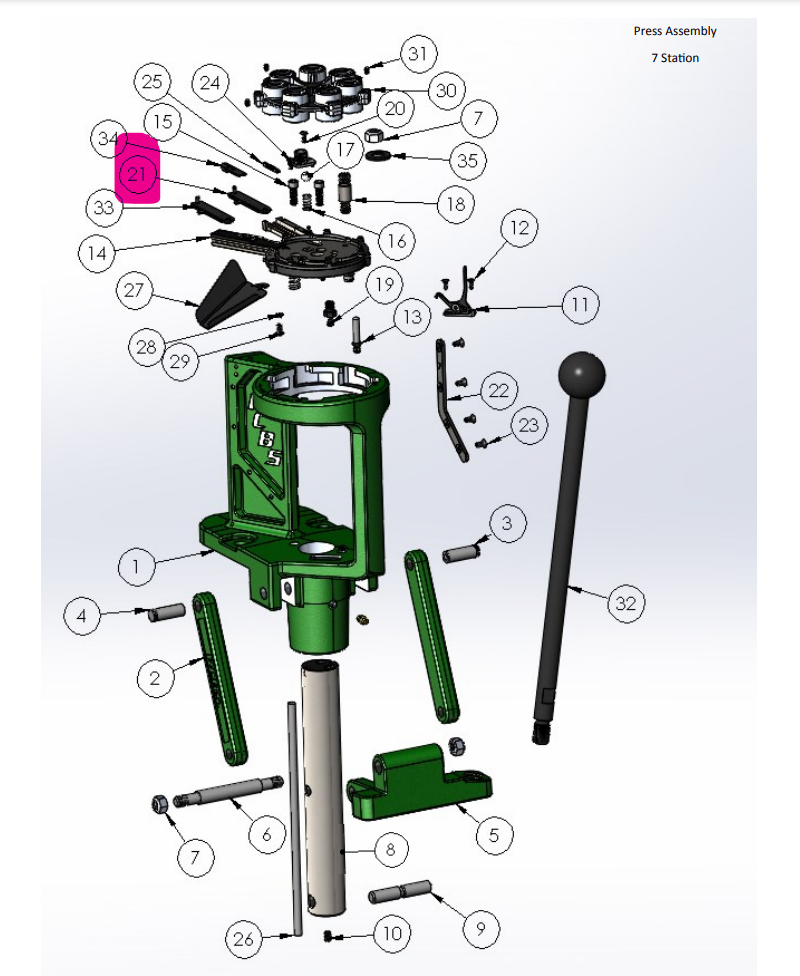 RCBS Primer Transfer Bar Small R.C.5 #7181282