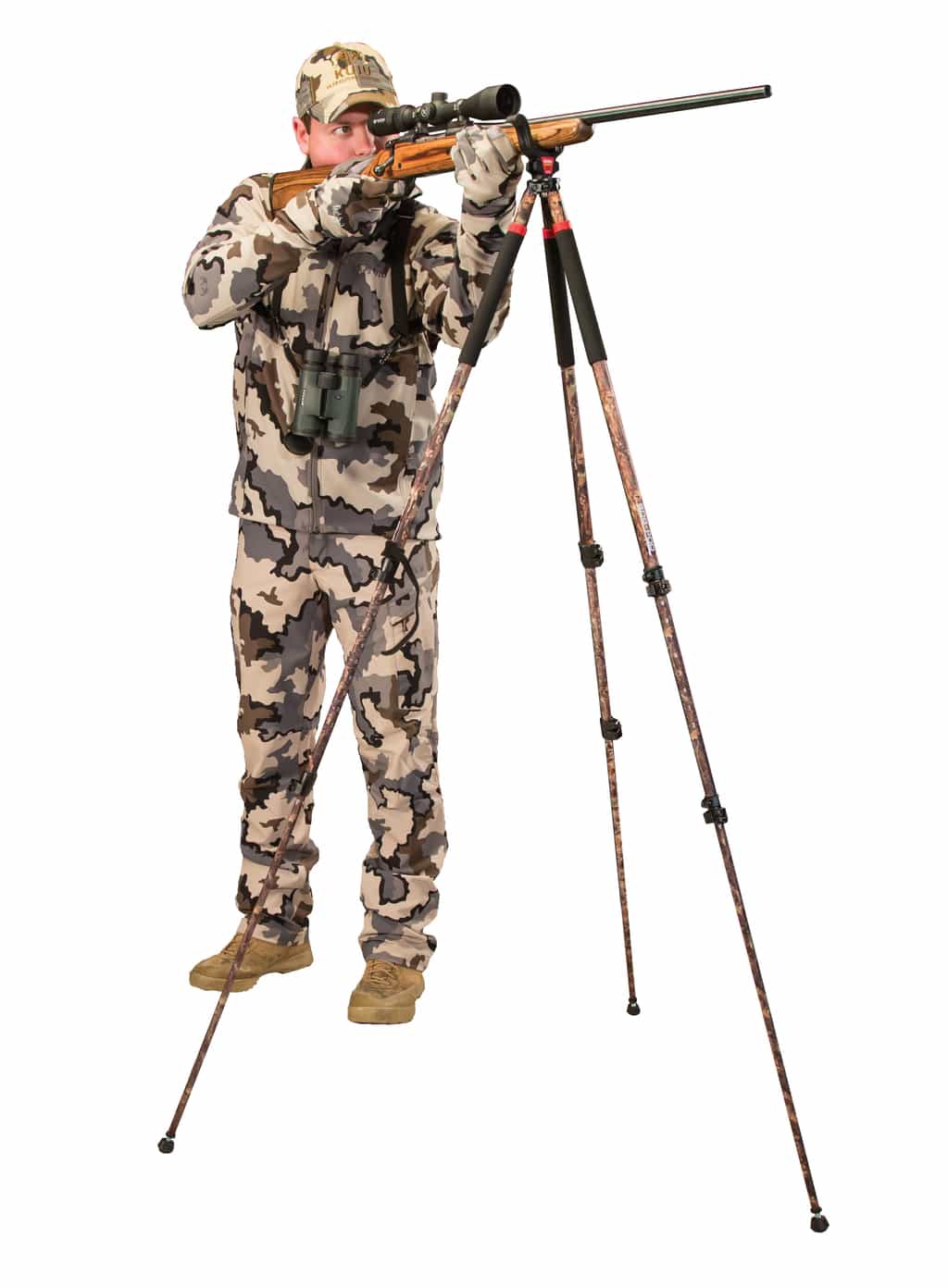 BOG CLD 3 Camo Shooting Treppiede da tiro 56<>173cm #735535