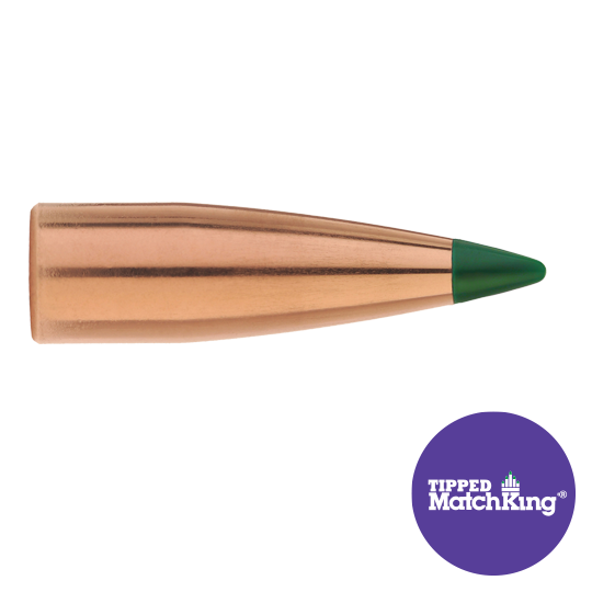 SIERRA Palle Tipped MatchKing 308" 300 AAC Blackout 125gr TMK #7725C (500pz)