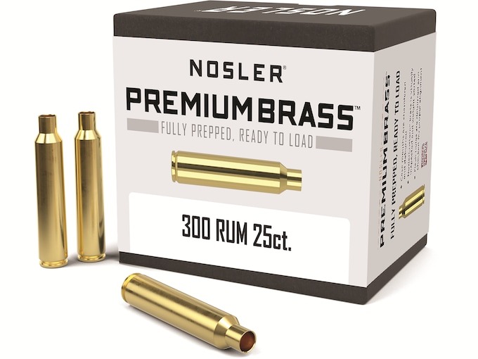 NOSLER Bossoli 300 Remington Ultra Magnum #11940 (25pz)