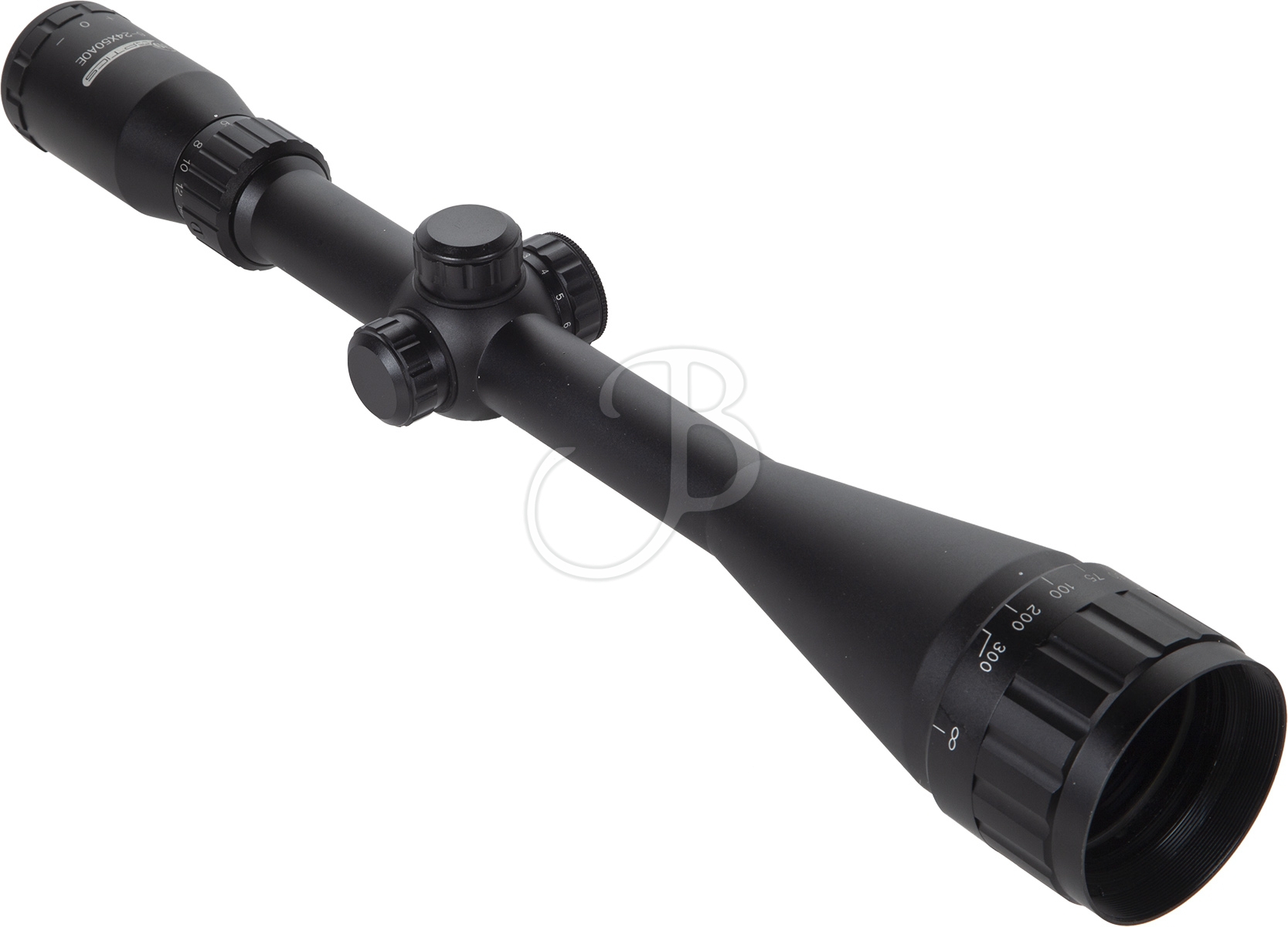 39Optics Cannocchiale 6-24x50 Reticolo Mil-Dot AO Illuminato