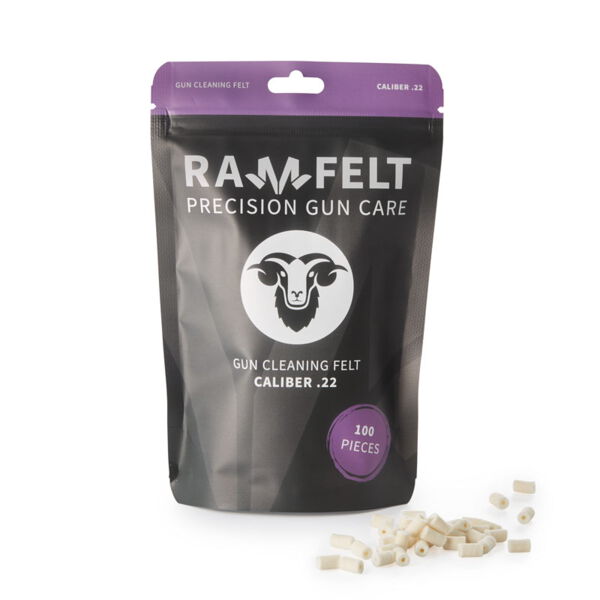 RAMFELT Feltrini forati per Carabina Cal. 22 (100 pezzi)
