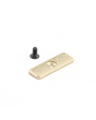 TONI SYSTEM Botón de liberación aumentado cal. 12/.20 30mmx10mm Oro
