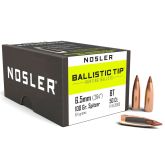 NOSLER Palle Ballistic Tip 264" 100gr SP Brown Tip #26100 (50pz)