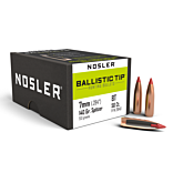 NOSLER Palle Ballistic Tip 284" 140gr SP Red Tip #28140 (50pz)