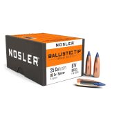 NOSLER Palle Ballistic Tip 257" 85gr SP Blue Tip #43004 (100pz)