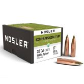 NOSLER Palle E-TIP 308" 168gr SP #59415 (50pz)