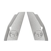 CZ 75 TS Guance CorteZigrinato Argento