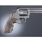 HOGUE Guance in Legno S&W K/L Square Zigrinato Lamo Camo #10401