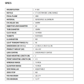 CRIMSON TRACE Lunette 30mm Hardline 4-16x42 Réticule BDC Long Range