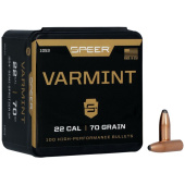 SPEER Palle Varmint Soft Point 224" 70gr Semi-Spitzer SP #1053 (100pcs)
