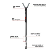 BOG Havoc Shooting Stick Monopod #1100477