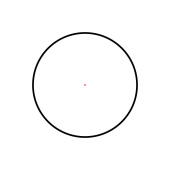 HAWKE Vantage Red Dot Sight 1x20 3.MOA C/11mm Rail Mount #12105