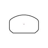 HAWKE Frontier Reflex Red Dot 1x 3.MOA C/Weaver Mount / RMSc #12160