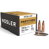 NOSLER Partition Bullets 277" 130gr SP #16322 (50pcs)