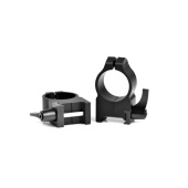 WARNE Maxima Weaver Mount | 1" Rings | High | with Lever #202LM