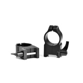 WARNE Magnum Attacco WEAVER | Ringe 1" | Extra-Hoch | mit Hebel #203LM