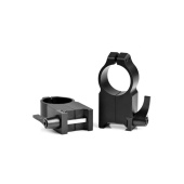 WARNE Magnum Attacco WEAVER Anelli 1" Ultra-Alti con Leva #204LM