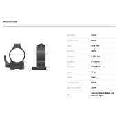 WARNE Magnum Attacco WEAVER Anelli 30mm Extra-Alti con Leva #216LM