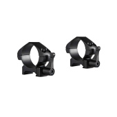 HAWKE Anelli Precision 30mm Bassi per Base Weaver con Leva #23015