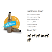 FOX Palle Classic Hunter .270 (.277) 145gr (50pz)