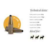 FOX Palle Classic Hunter .30 (.308) 130gr (50pz)