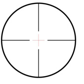 HAWKE Vantage 1&quot; 3-9x40 IR Reticle 30/30 Center Cross #14220