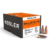 NOSLER Palle Ballistic Tip 204" 32gr SP Maroon Tip #35216 (100pz)