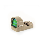 VIRIDIAN RFX15 1x17 Micro Green Dot Reflex Sight Shield FDE