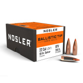 NOSLER Palle Ballistic Tip 224" 55gr SP Orange Tip #39560 (250pz)