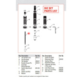 HORNADY Threaded Zip New Dim. Rifle Die #398567 