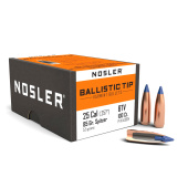 NOSLER Bullets Ballistic Tip 257" 85gr SP Blue Tip #43004 (100pcs)
