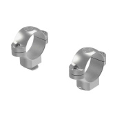 LEUPOLD Atacco Standard Anelli 1&quot; Medium Silver#49902