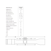 MEOPTA MeoStar R1 RD 3-12x56 Zielfernrohr mit beleuchtetem Fadenkreuz 4C-2P