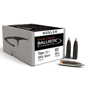 NOSLER Palle Ballistic Silver Tip 284" 150gr SP #51110 (50pz)