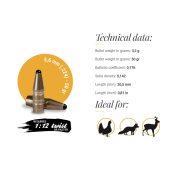 FOX Palle Classic Hunter 5.6mm (.224) 50gr (50pz)