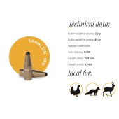 FOX Palle Classic Hunter 5.6mm (.224) 45gr (50pz)